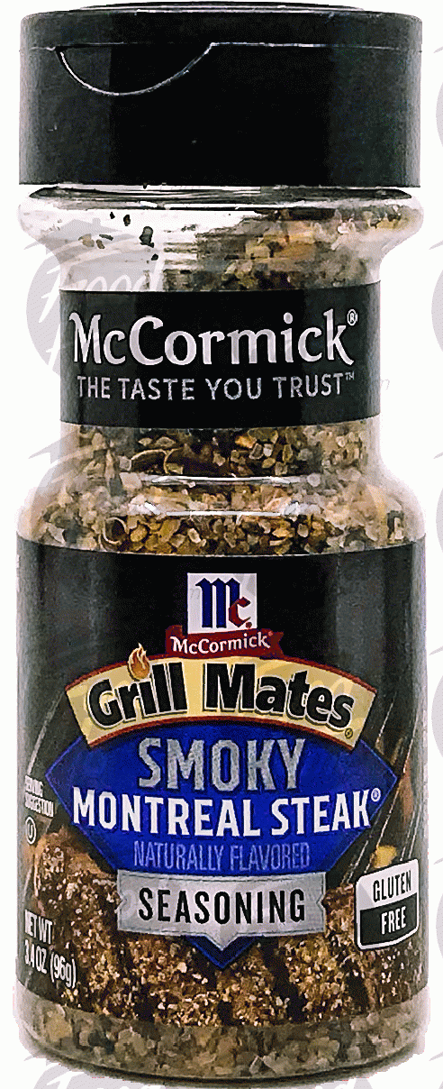 Mc Cormick Grill Mates smoky montreal steak seasoning, plastic jar Full-Size Picture